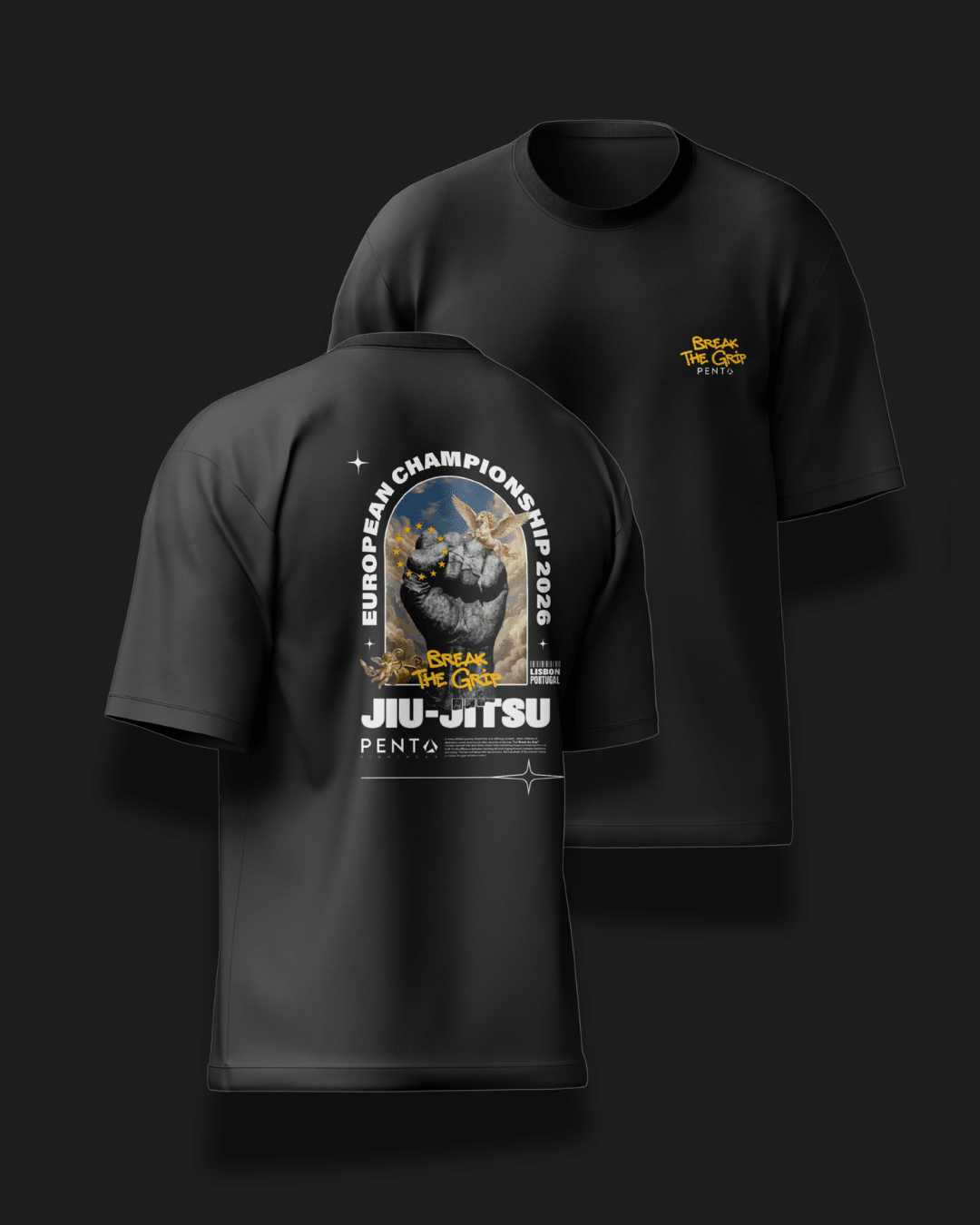 BREAK THE GRIP - EUROS 2026 TEE - Penta Kimonos