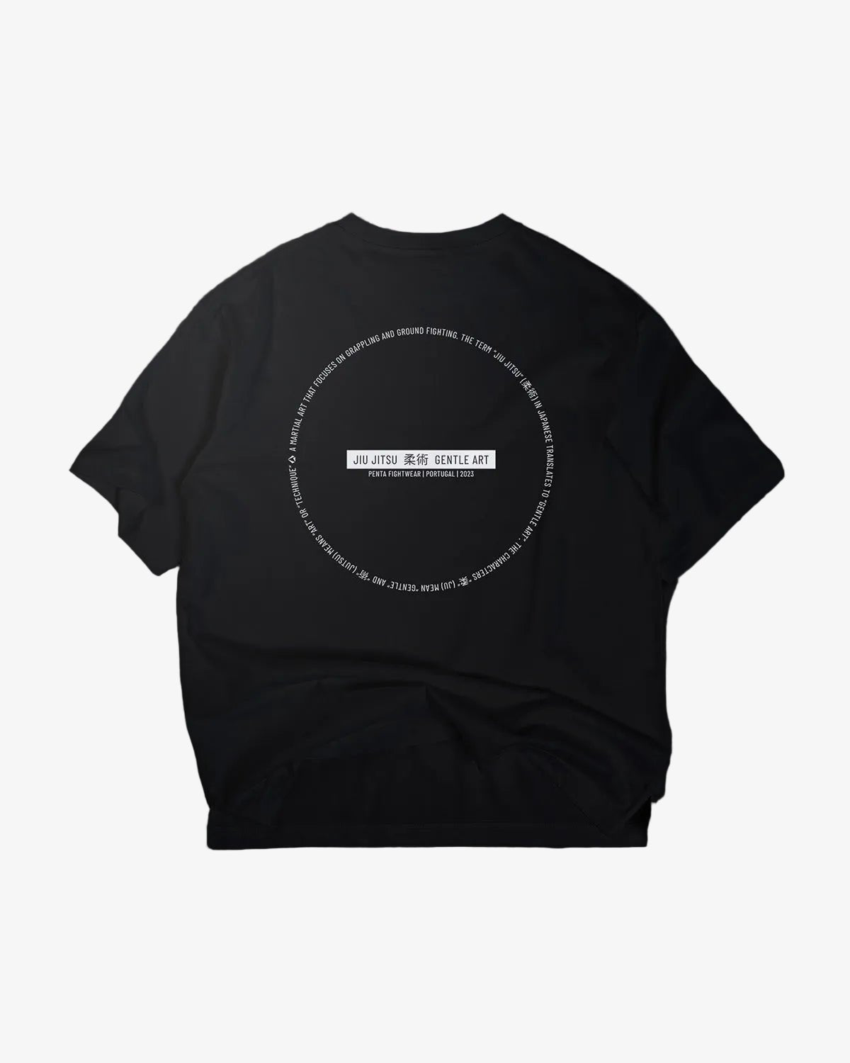 GENTLE ART MEANING OVERSIZE T - SHIRT - Penta Kimonos