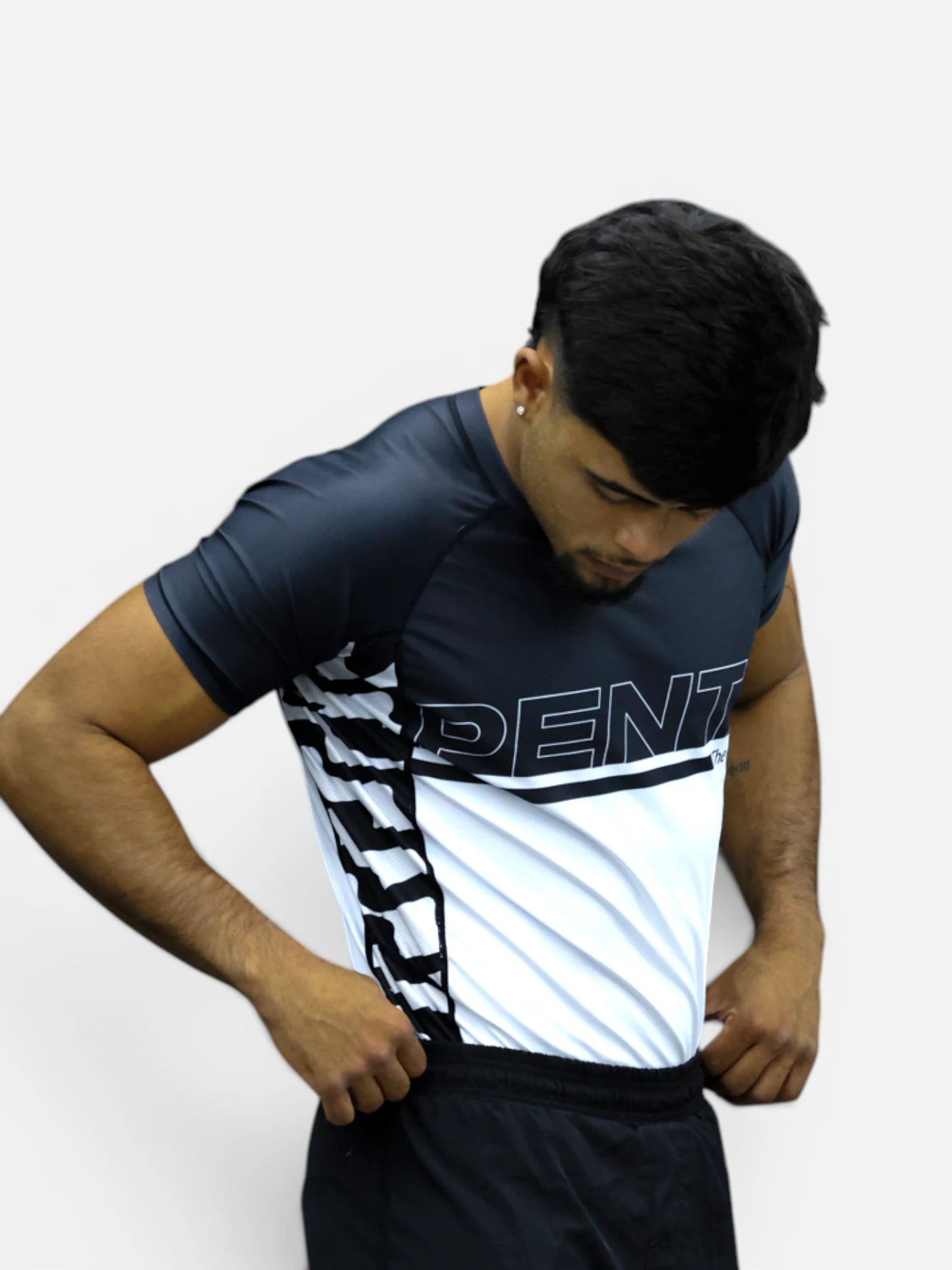 WAVED GRAPPLING RASHGUARD - Penta Kimonos